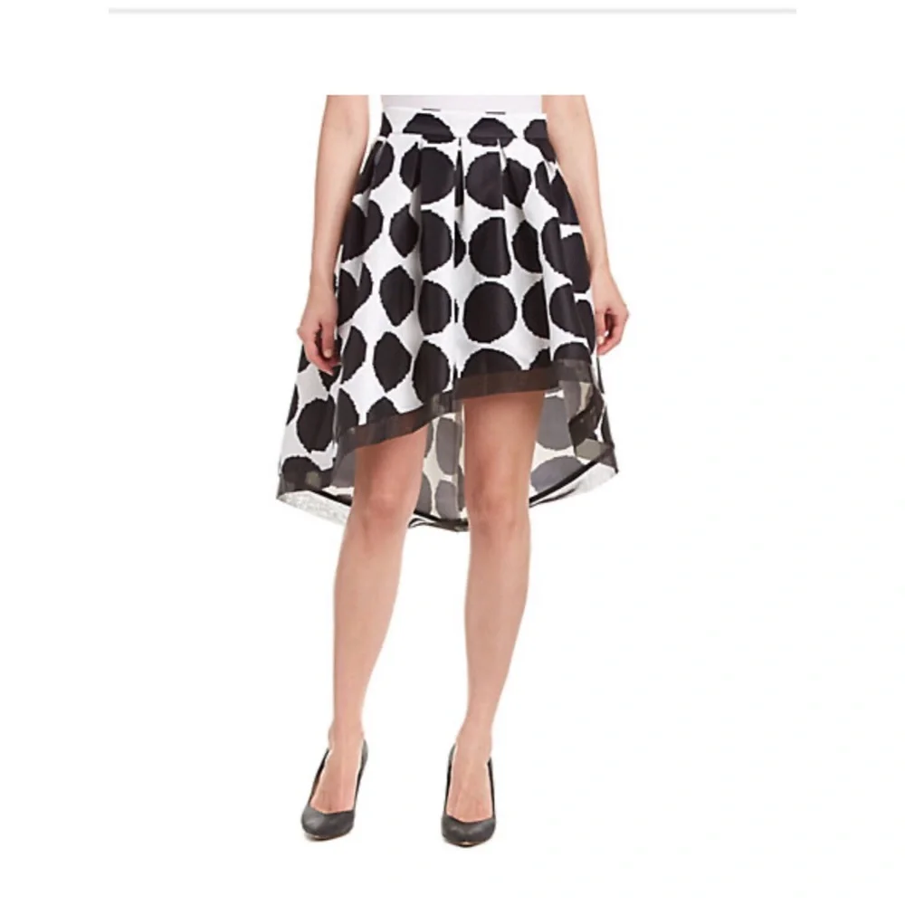 Brand new Gracia asymmetric A-line midi skirt